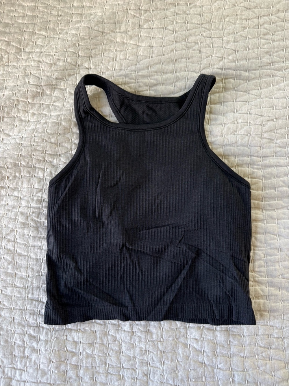 Lululemon ribbed crop bra tank